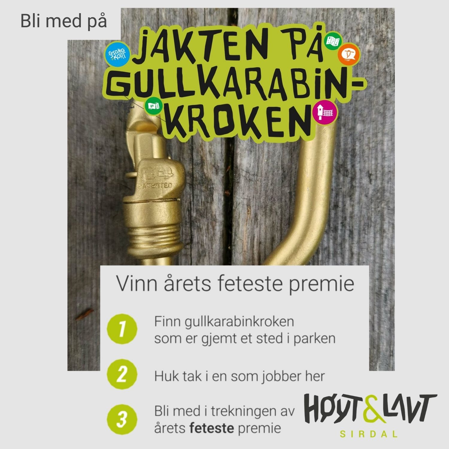 ✨ Bli med på jakten! ✨