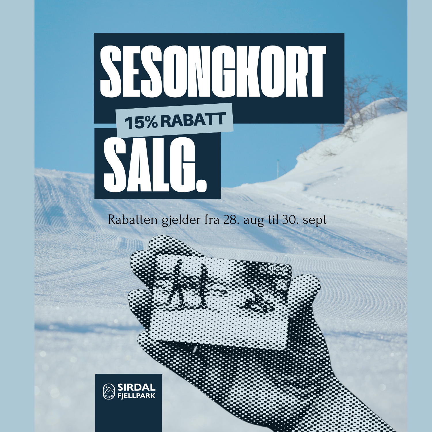 ❄️ Sesongkortsalget er i gang! ❄️